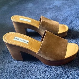 Steve Madden brown heels